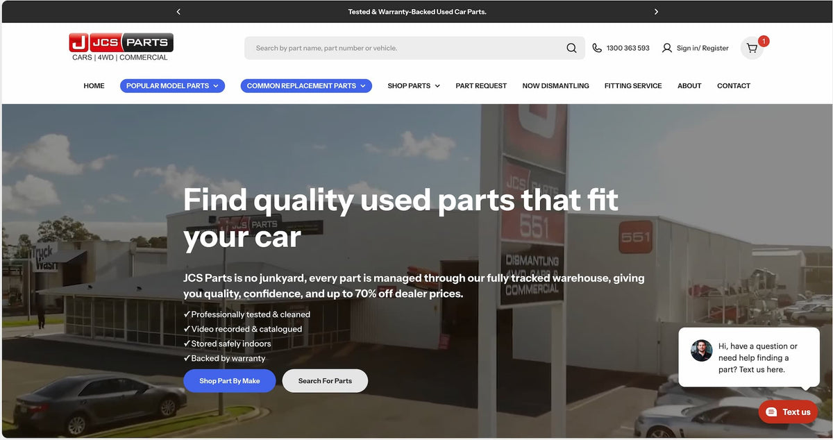 Shopify Website